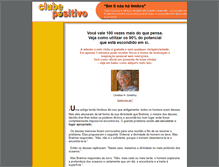 Tablet Screenshot of clube-positivo.com